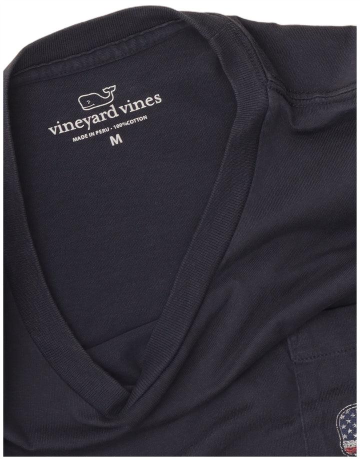 Vineyard Vines, muška majica kratkih rukava s grafičkim motivima, srednji tamnoplavi pamuk