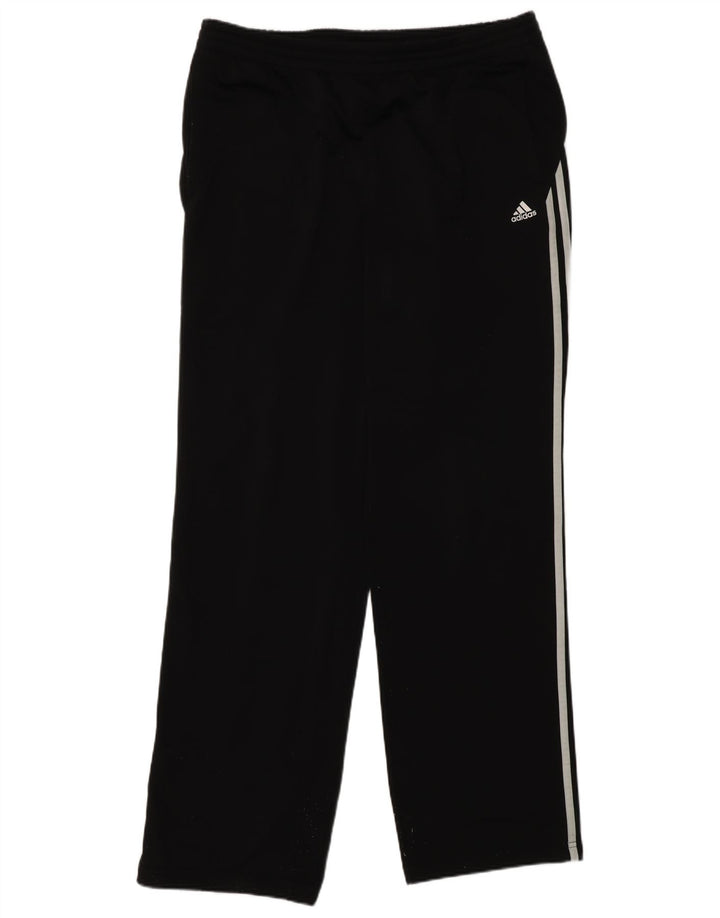 Adidas muške hlače od trenirke velike crne poliesterske
