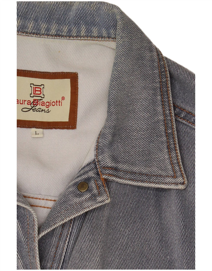 LAURA BIAGIOTTI Ženska traper jakna UK 16 Large Blue
