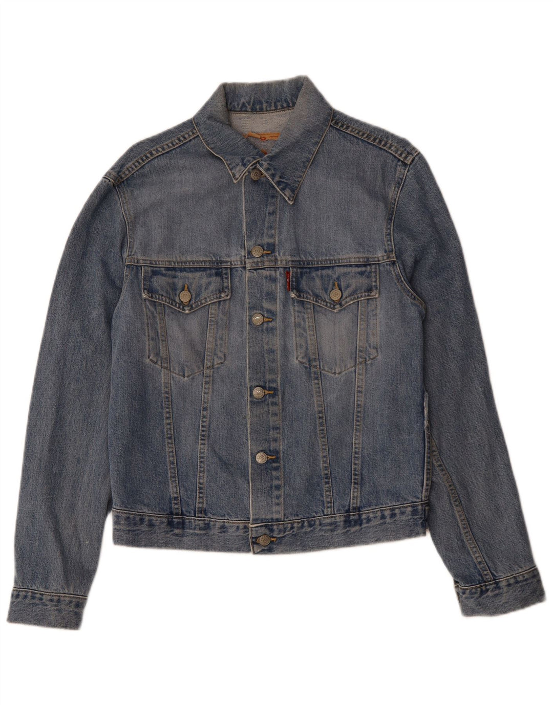 LEVI'S muška traper jakna UK 38 srednje plavi pamuk