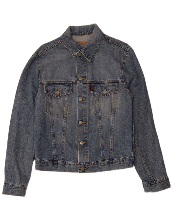 LEVI'S muška traper jakna UK 38 srednje plavi pamuk