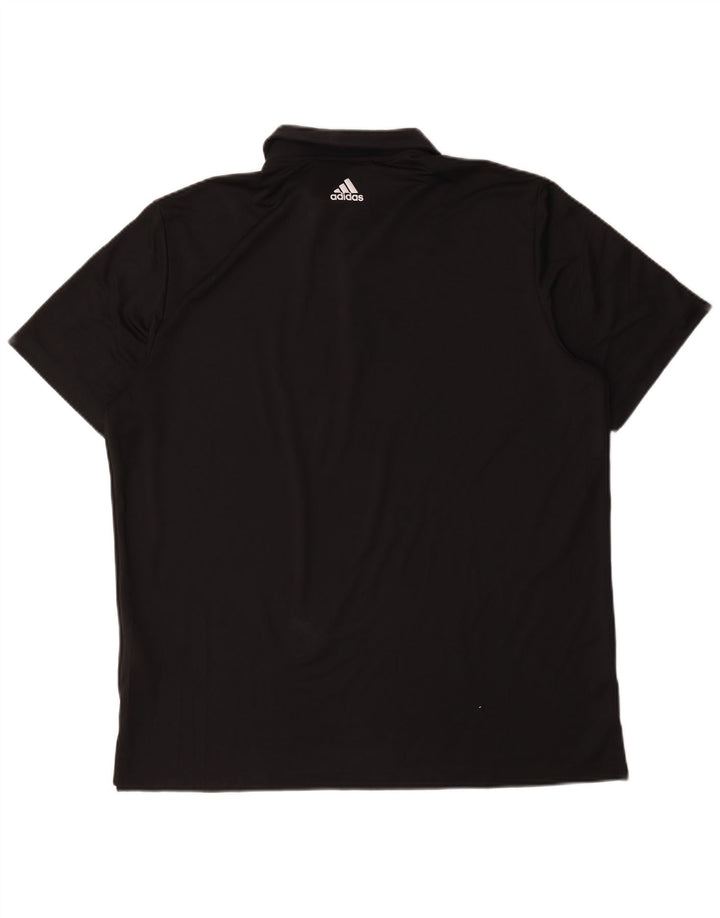 Adidas muška polo majica XL crni poliester