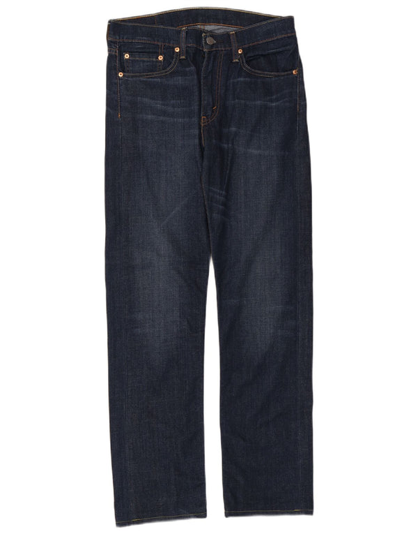 Levi's muške 513 uske ravne traperice W31 L31 tamnoplavi pamuk