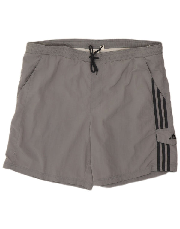 Adidas muške kratke hlače za plivanje velike sive poliamidne