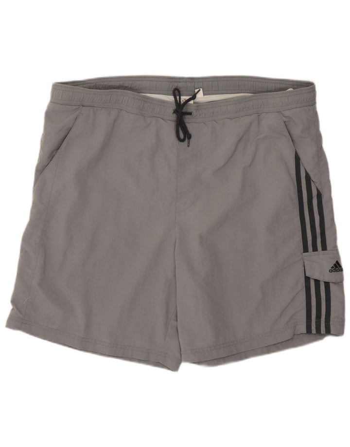 Adidas muške kratke hlače za plivanje velike sive poliamidne