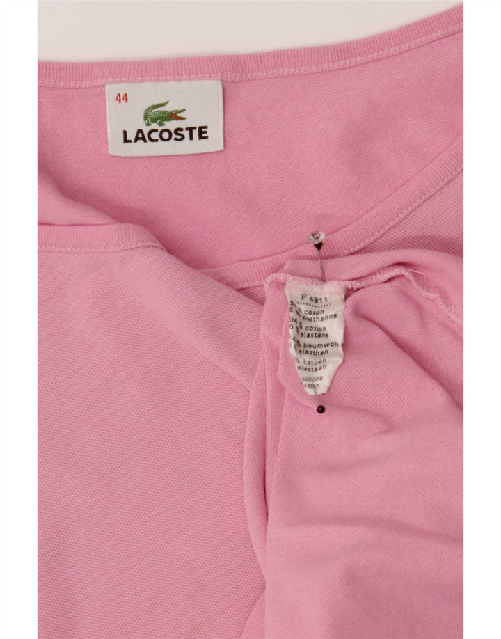 Lacoste ženski prsluk, velika veličina 44, ružičasti pamuk