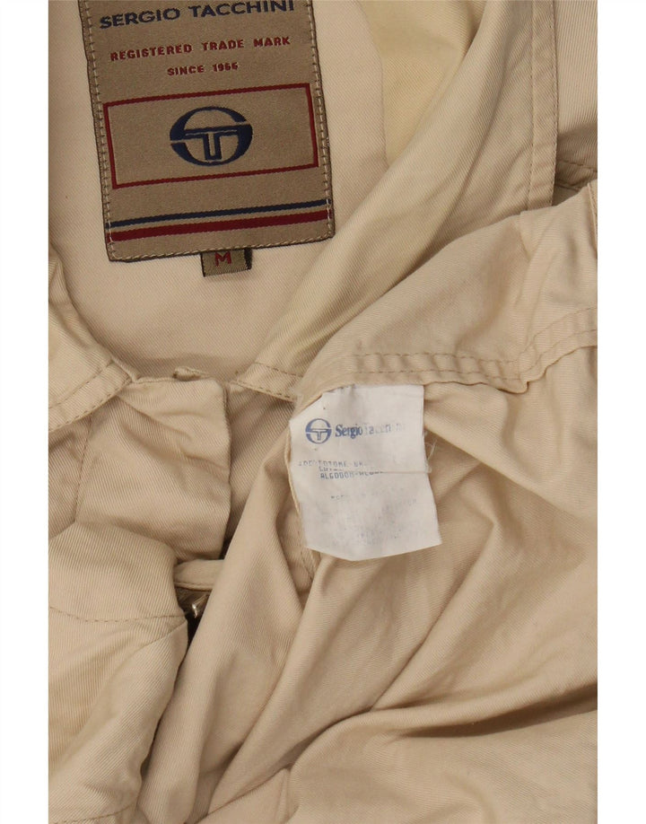 Sergio Tacchini ženska pomoćna jakna UK 14 srednje bež pamuk