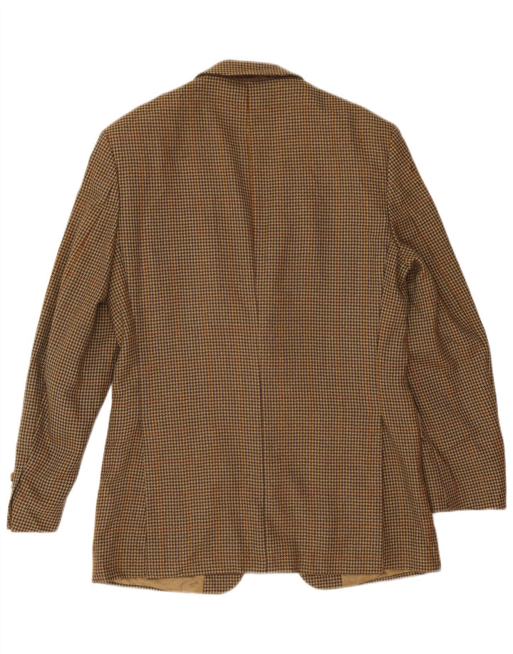 Marks & Spencer muška jakna sa 2 gumba UK 36 Small Beige Houndstooth