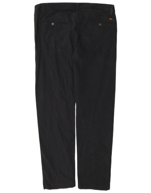 Dickies muške obične chino hlače W38 L34 tamnoplavi pamuk
