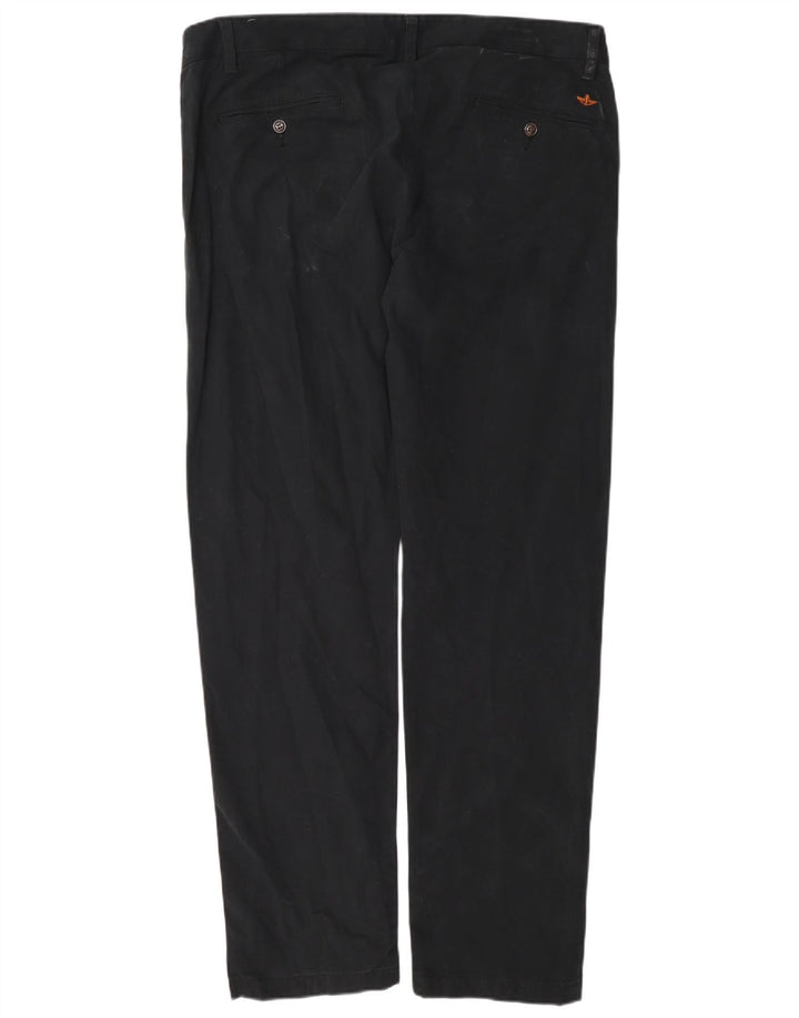 Dickies muške obične chino hlače W38 L34 tamnoplavi pamuk