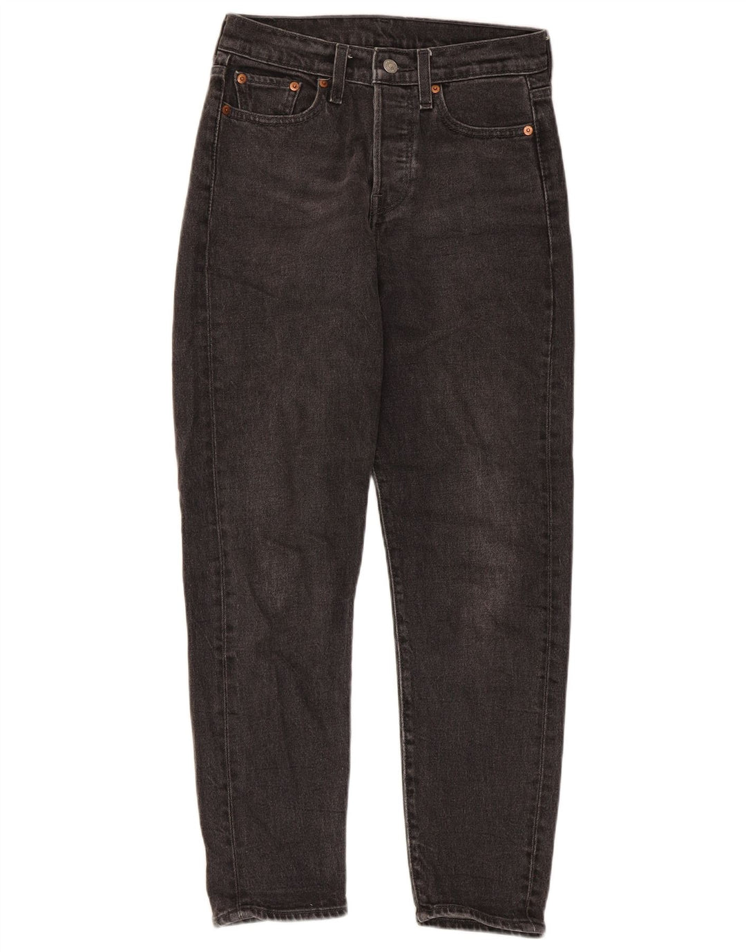 Levi's ženske sužene traperice W26 L27 crni pamuk