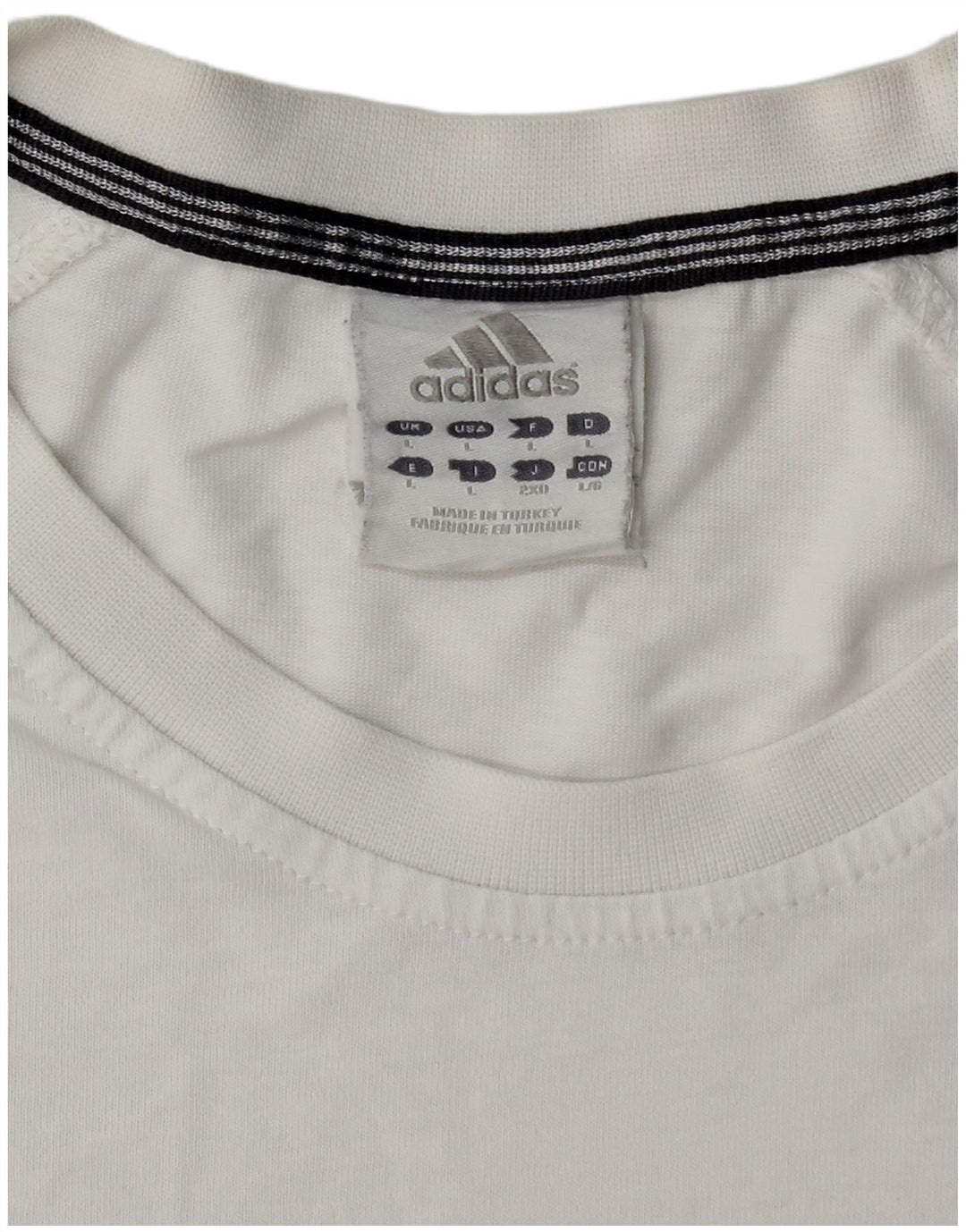 ADIDAS Muška majica kratkih rukava Veliki bijeli pamuk