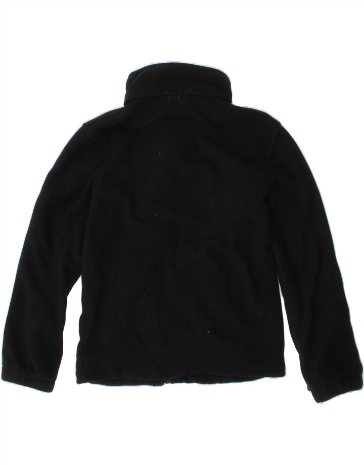 MOUNTAIN WAREHOUSE Boys Fleece Jacket 7-8 Years Black Polyester Vintage Mountain Warehouse and Second-Hand Mountain Warehouse from Messina Hembry 