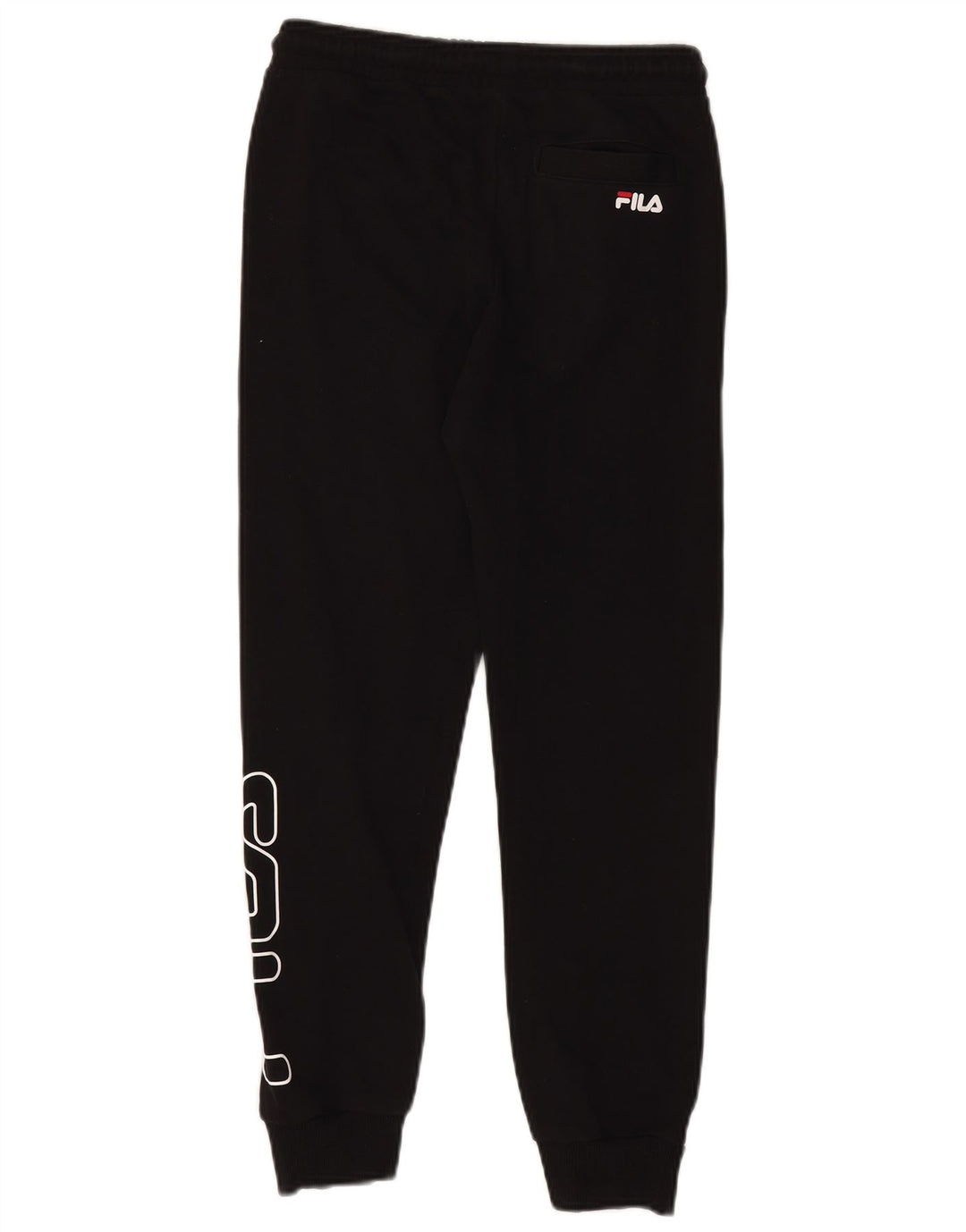 FILA Boys Graphic Trenirka Hlače Joggers 11-12 Years Black