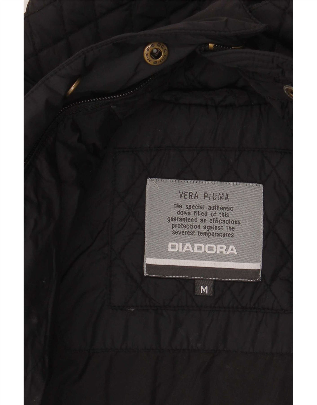Diadora ženska prošivena jakna UK 14 srednje crna
