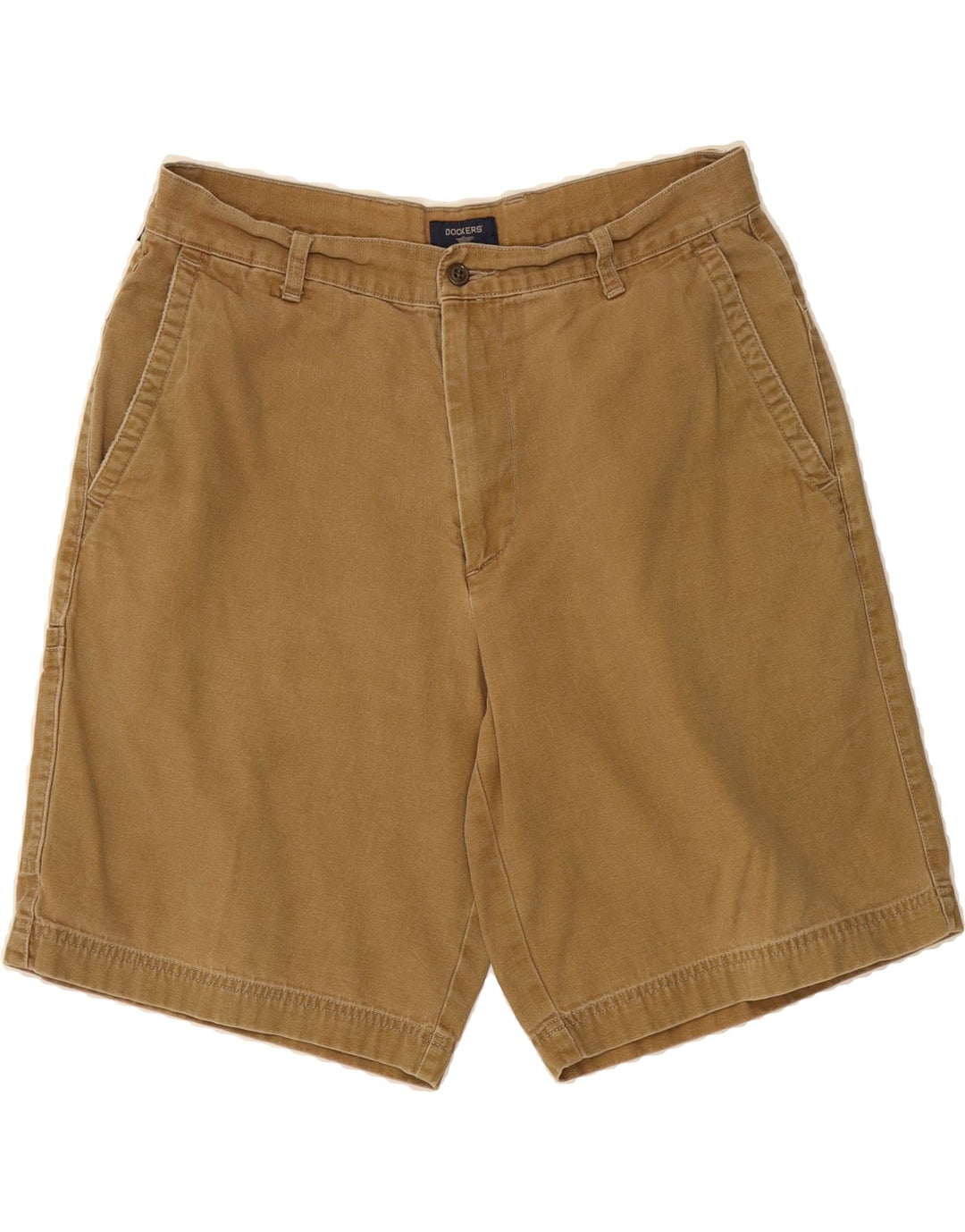DOCKERS Mens Chino Shorts W33 Medium Brown Cotton Vintage Dockers and Second-Hand Dockers from Messina Hembry 