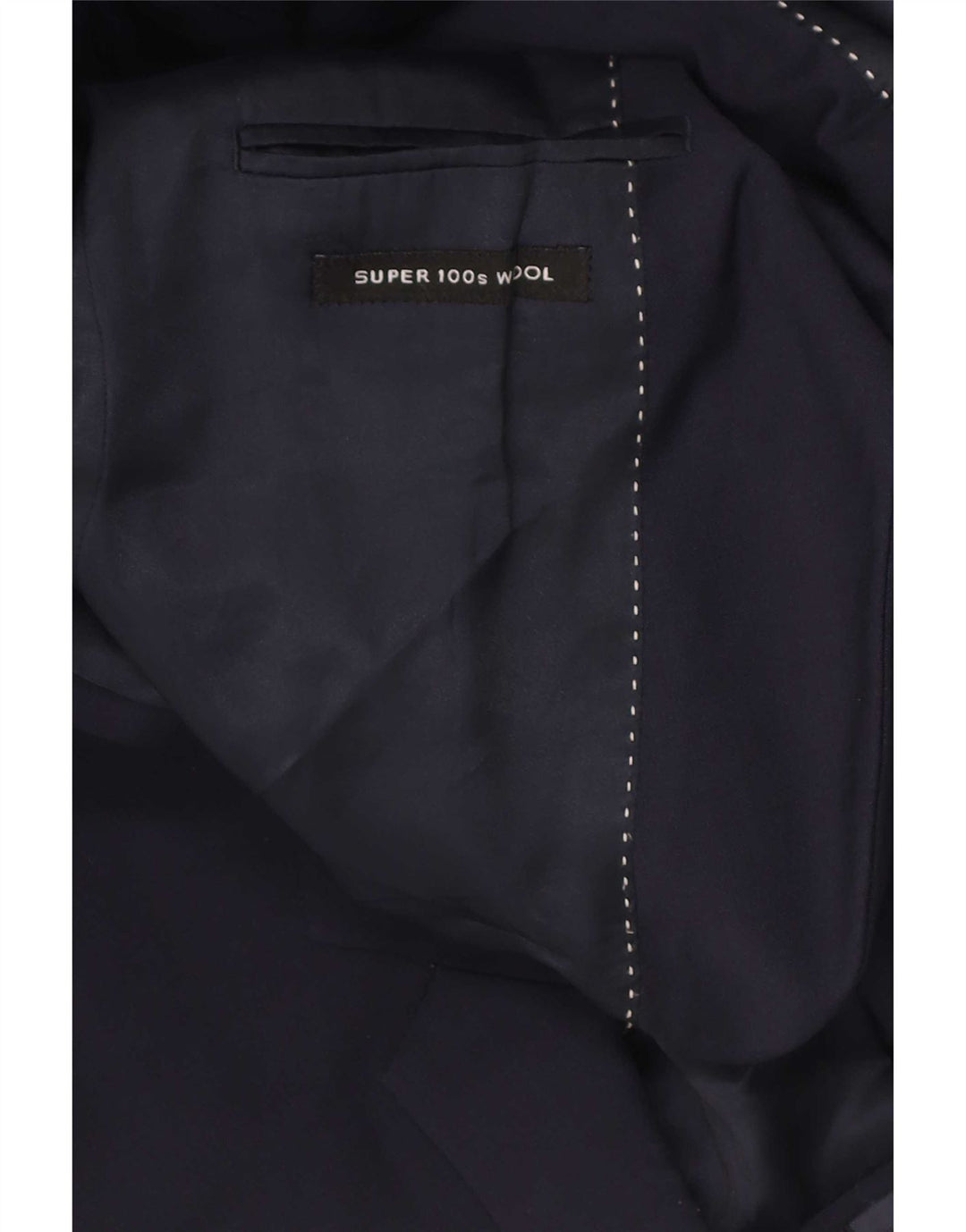 Dkny muški uski sako sa 2 gumba UK 38 Srednje tamnoplava vuna