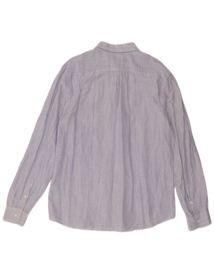 Wrangler muška majica s velikim plavim prugama od pamuka