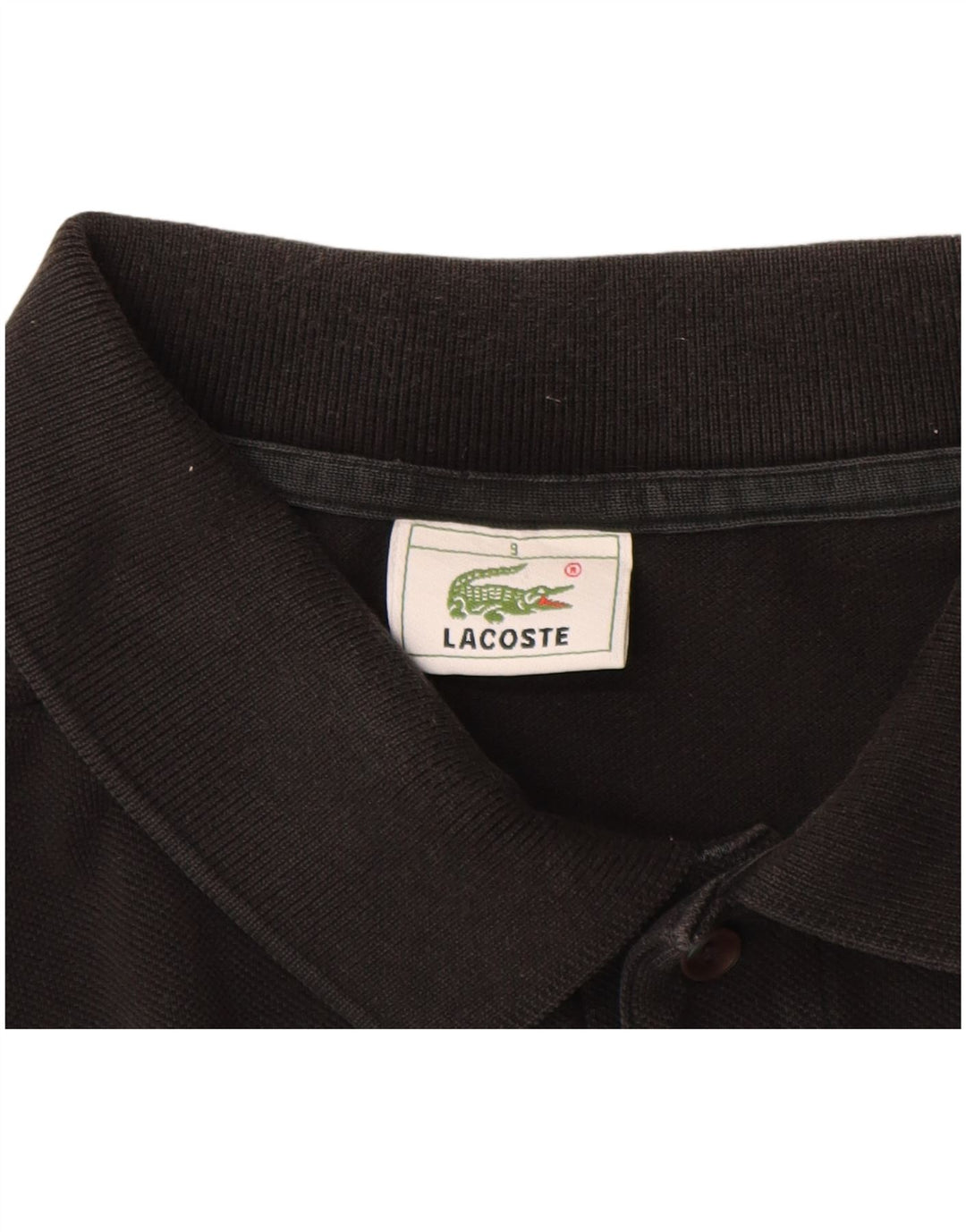 LACOSTE muška polo majica veličina 9 4XL crni pamuk