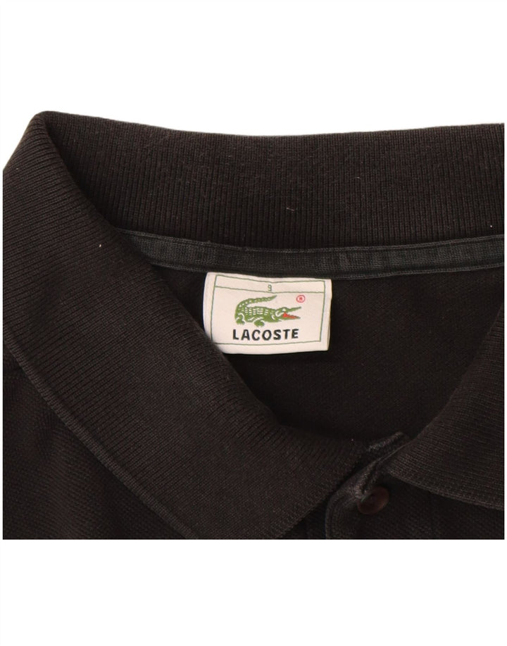 LACOSTE muška polo majica veličina 9 4XL crni pamuk