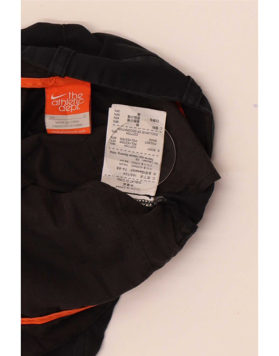 Nike muške chino kratke hlače male W28 crni pamuk