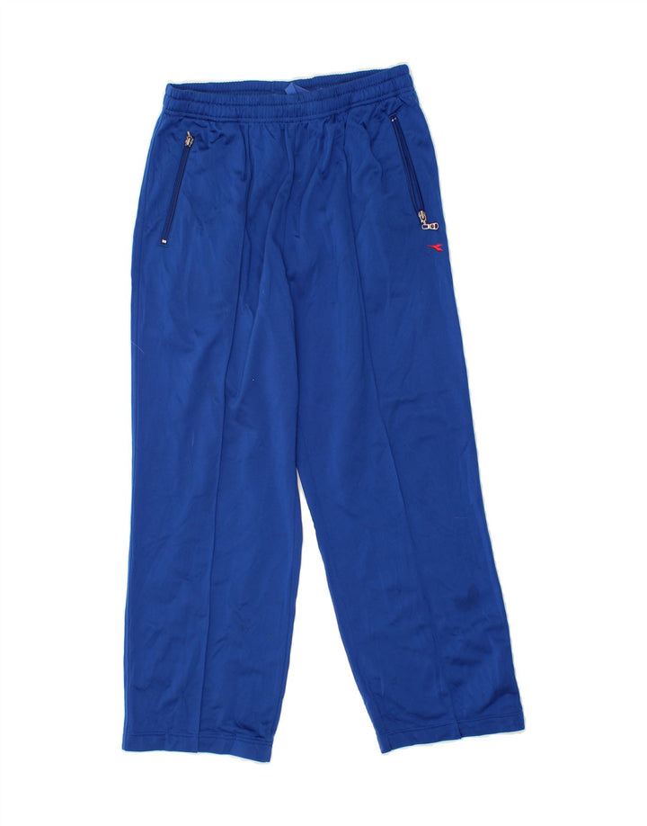 DIADORA Mens Tracksuit Trousers IT 50 Large  Blue Polyester Vintage Diadora and Second-Hand Diadora from Messina Hembry 