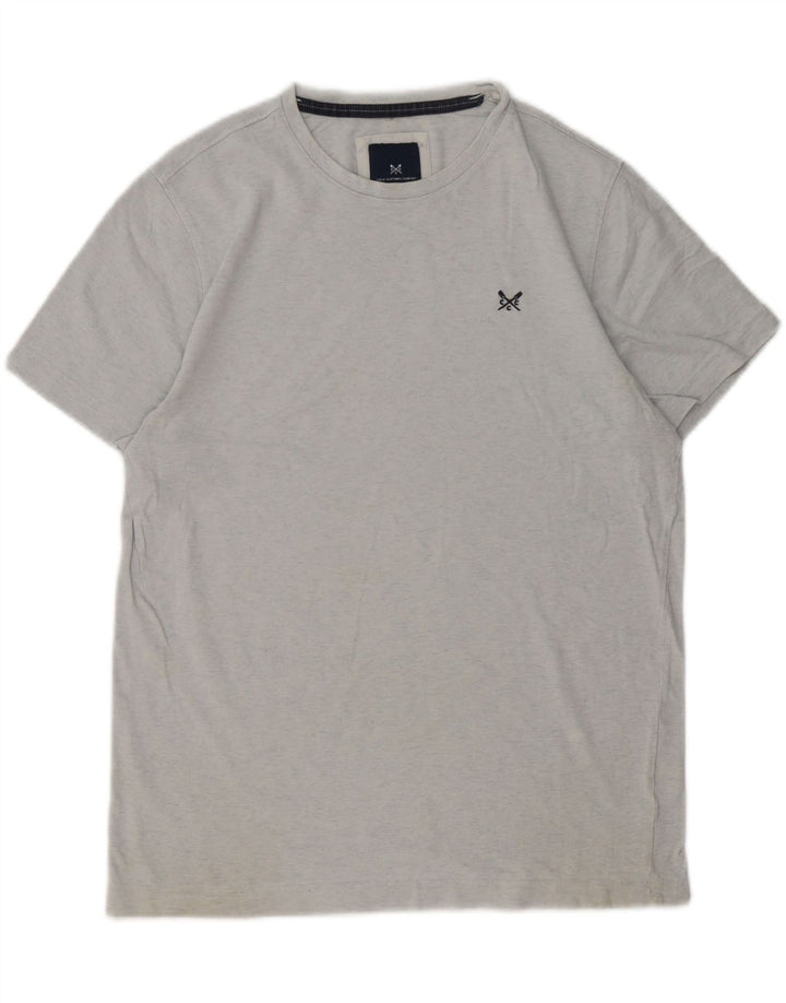 Crew Clothing Muška majica kratkih rukava Srednje sivi pamuk