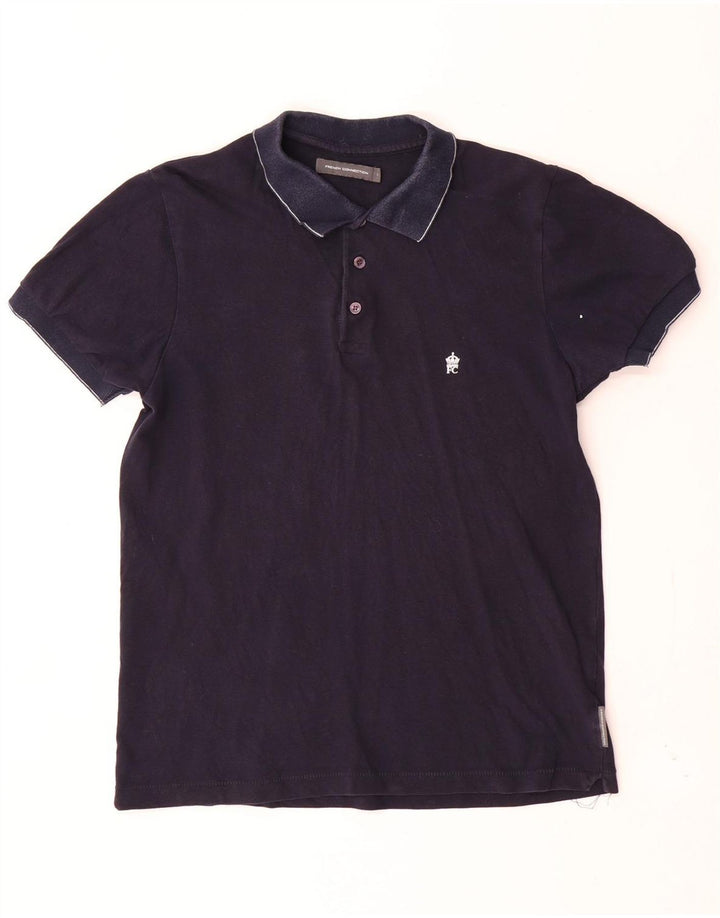 FRENCH CONNECTION Muška polo majica Mala tamnoplava pamuk