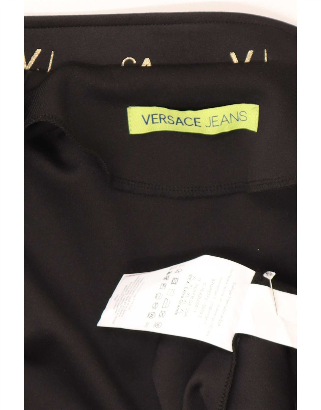 Versace muška trenirka s grafičkim motivima, gornja jakna XL, crna sportska poliester