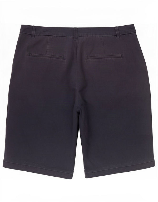 Marks & Spencer ženske chino kratke hlače UK 14 Large W32 tamnoplavi pamuk