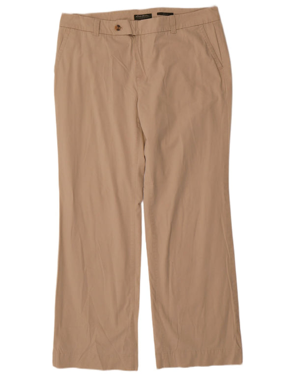 EDDIE BAUER Ženske hlače Mercer Fit US 16 2XL W38 L32 Bež