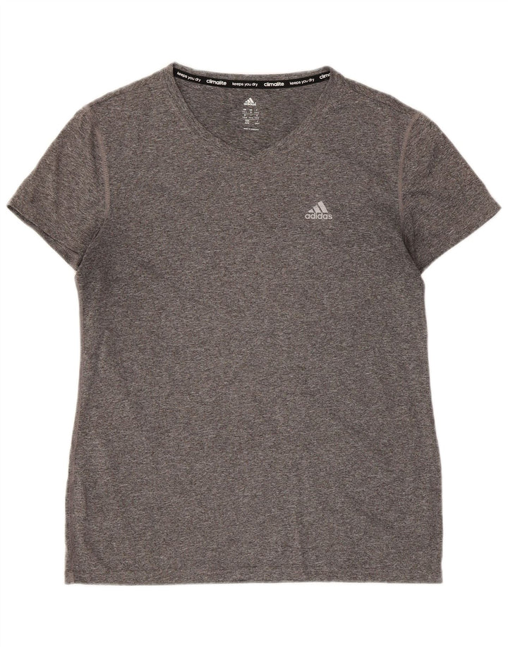 Adidas ženska majica kratkih rukava Climalite UK 12/14 srednje siva