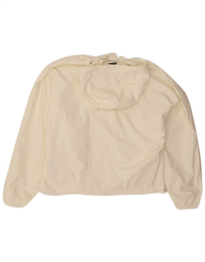 New Balance ženska velika vjetrovka s kapuljačom UK 14 Srednje bijela