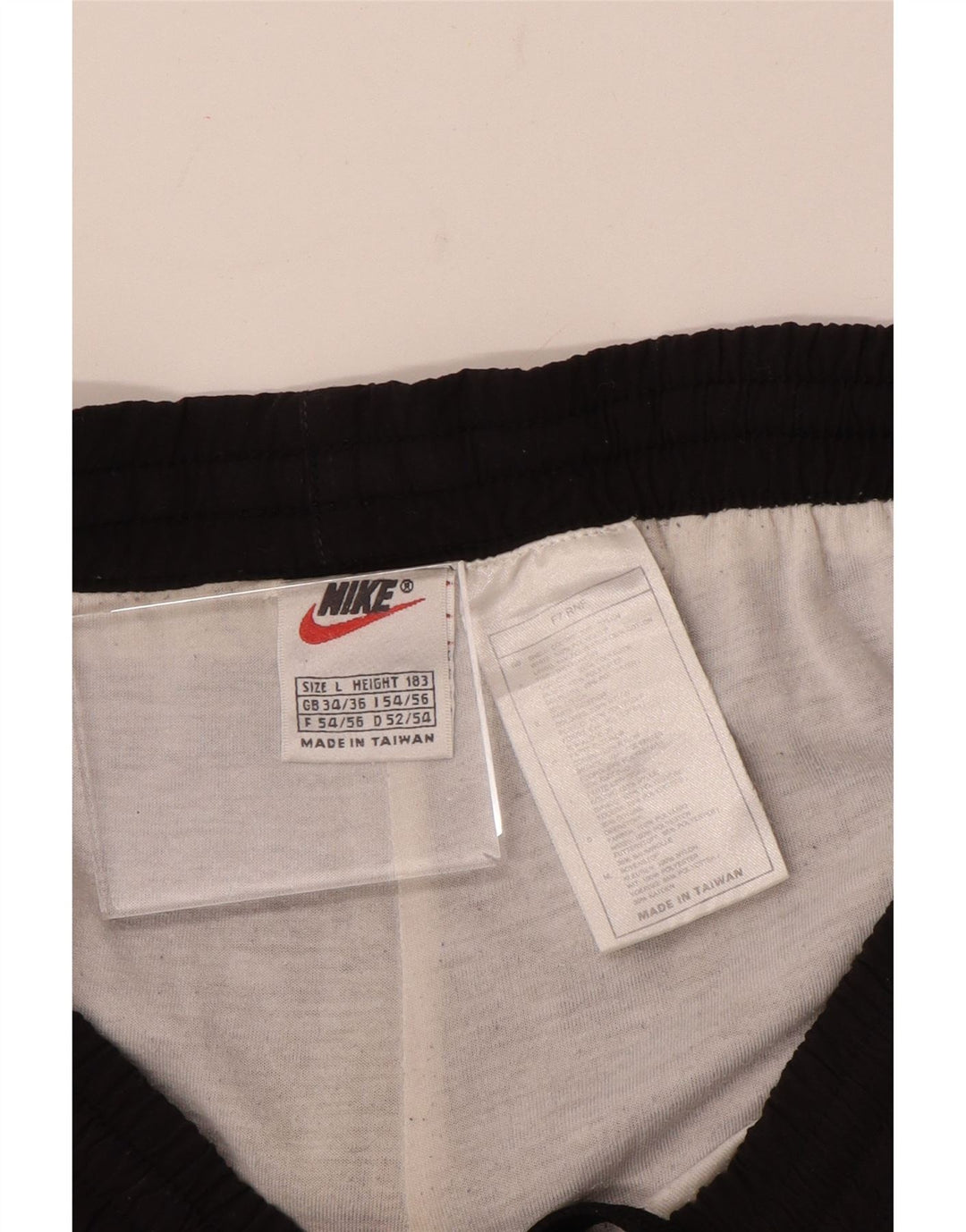 Nike muške hlače za trenirku, velike crne hlače od poliestera