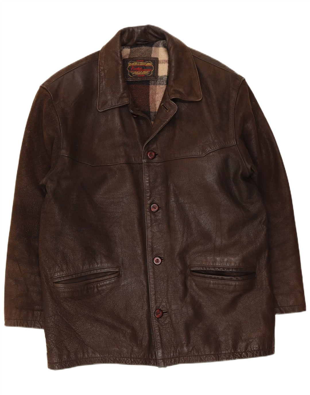 Pointers Muška kožna jakna UK 40 Large Brown