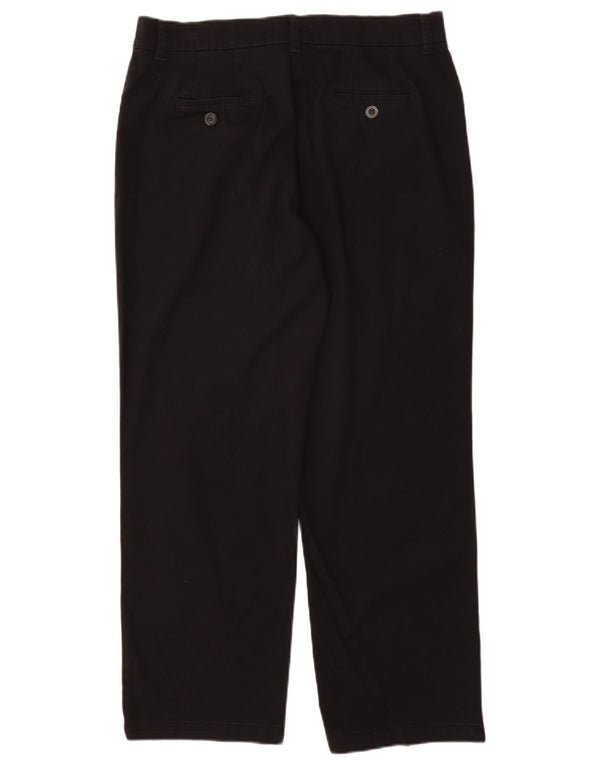 Lee ženske ravne ležerne hlače opuštenog kroja US 14 XL W34 L29 crne