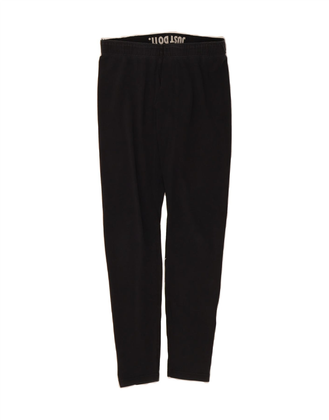 NIKE Womens Graphic Leggings UK 14 Medium  Black Cotton Vintage Nike and Second-Hand Nike from Messina Hembry 