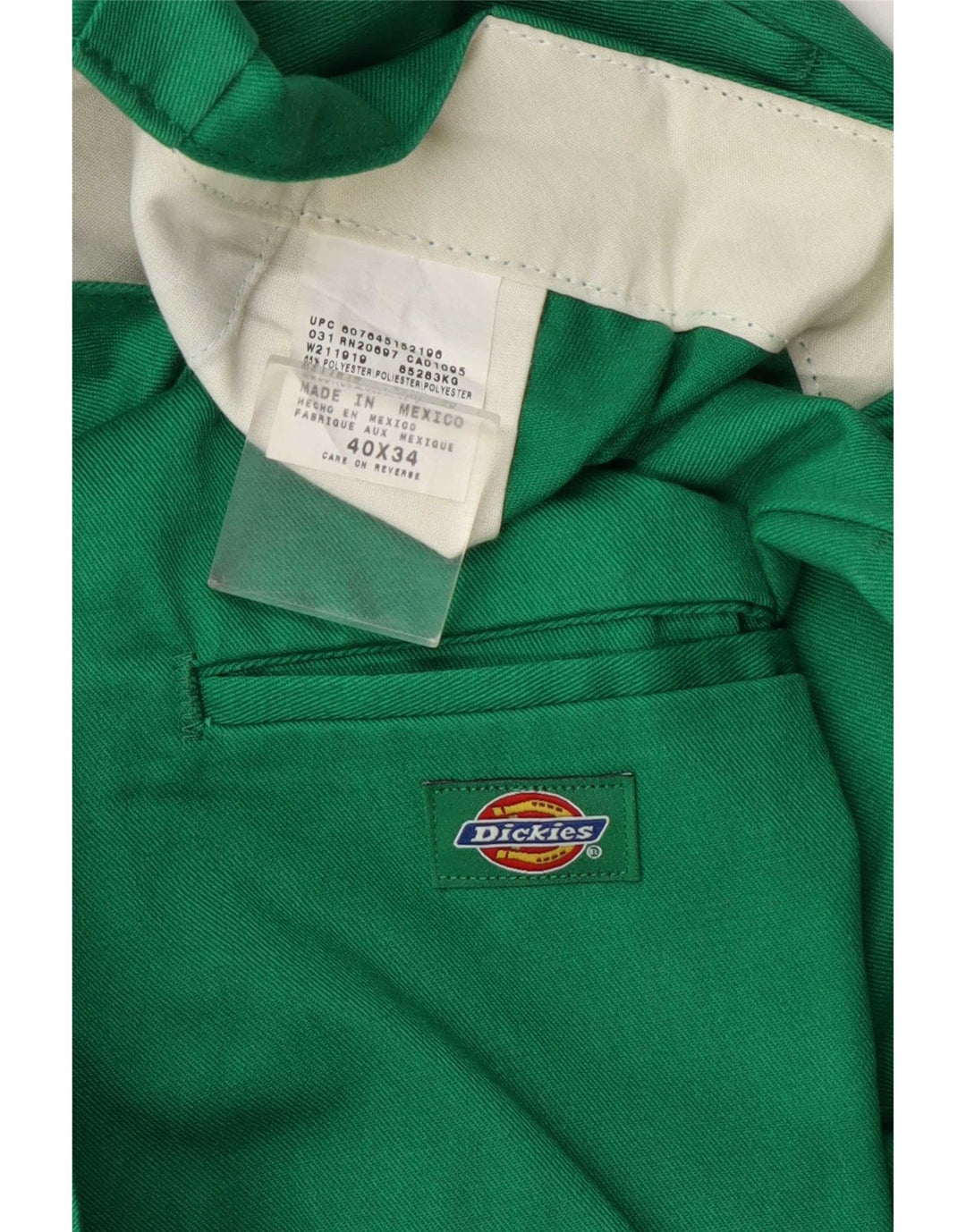 Dickies muške kargo kratke hlače W40 XL zeleni poliester