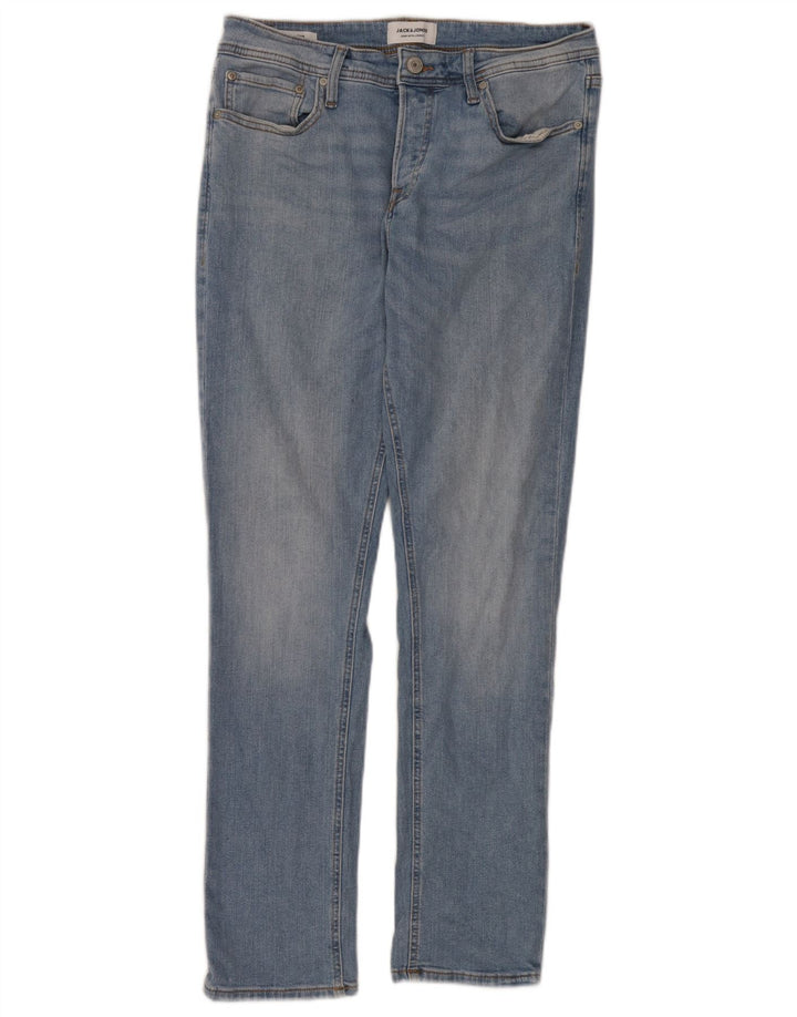 Jack & Jones Ženske uske traperice W32 L32 Plavi pamuk