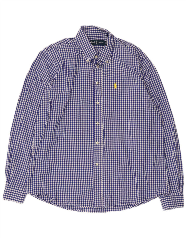 Ralph Lauren muška košulja XL plavi pamuk od ginghama