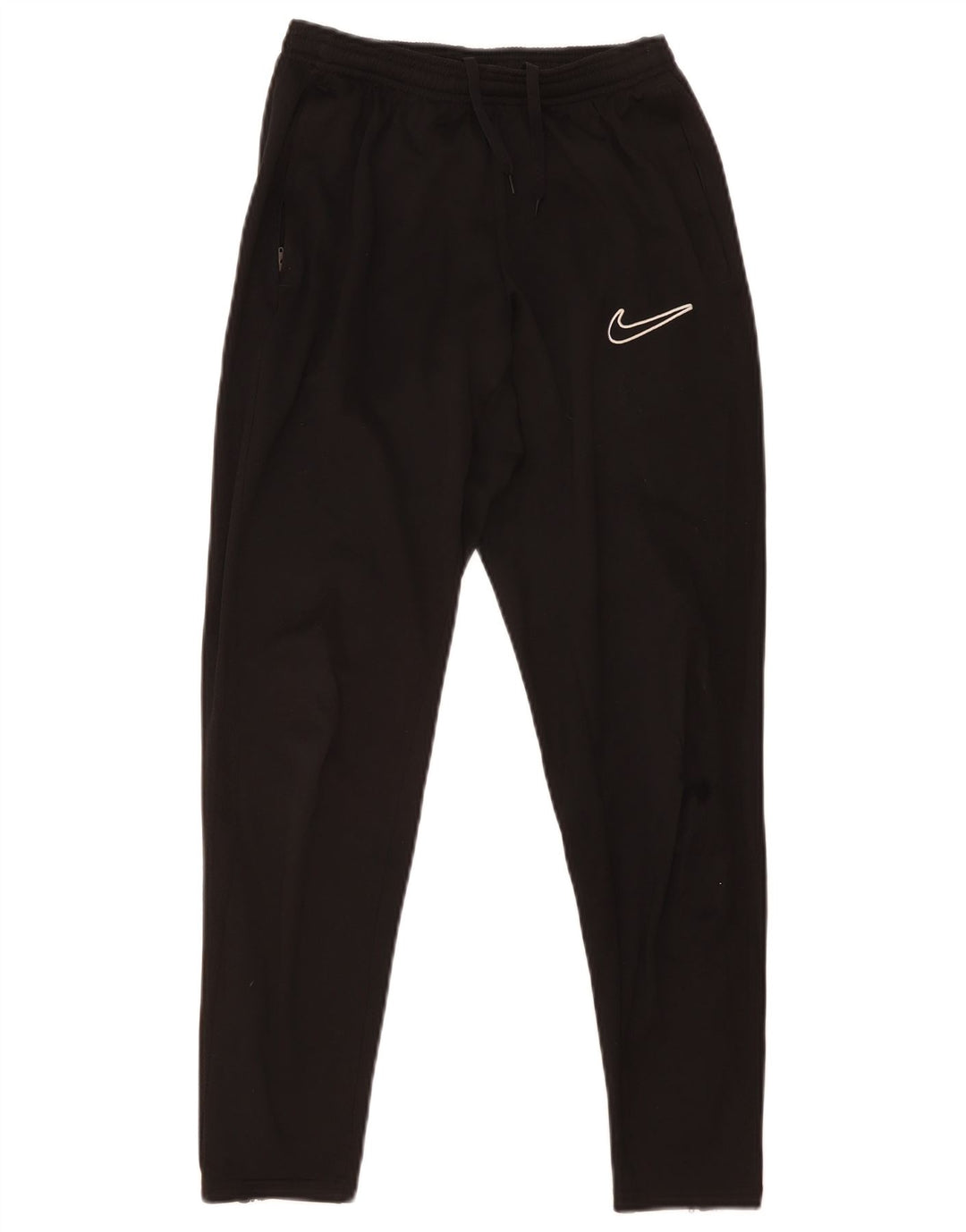 Nike muške Dri Fit hlače za trenirku male crne poliesterske