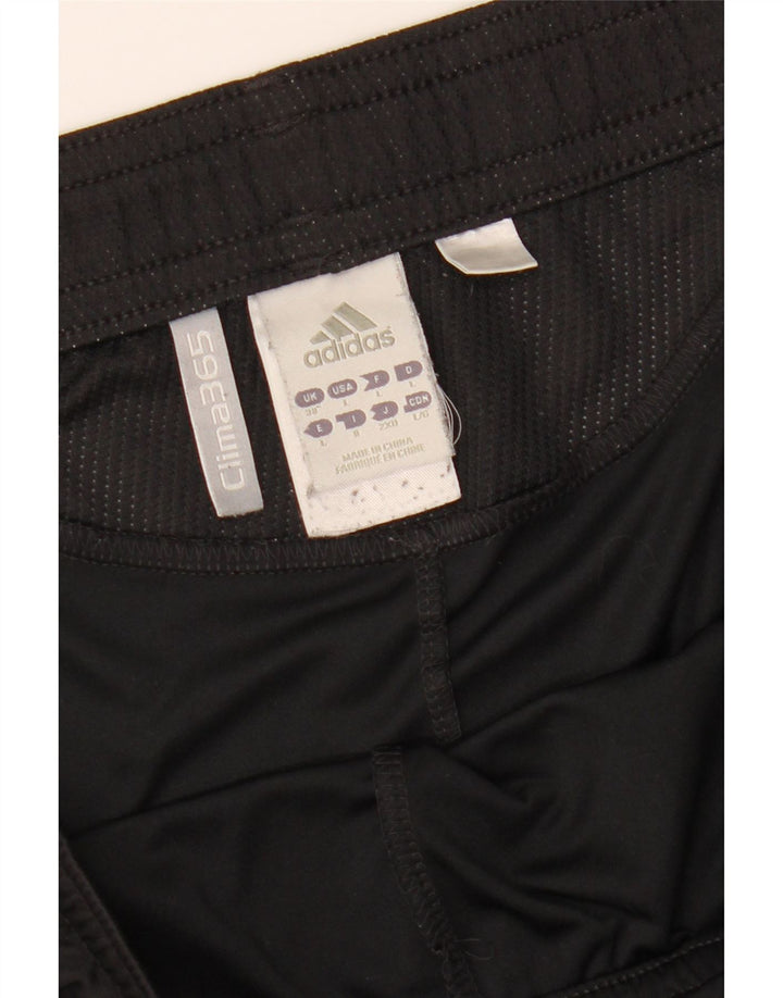 ADIDAS Mens Deutscher Fussball Bund Sport Shorts Large Black