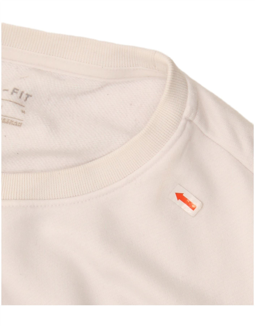 Ženska majica Nike Graphic Sweatshirt UK 14 srednji bijeli poliester