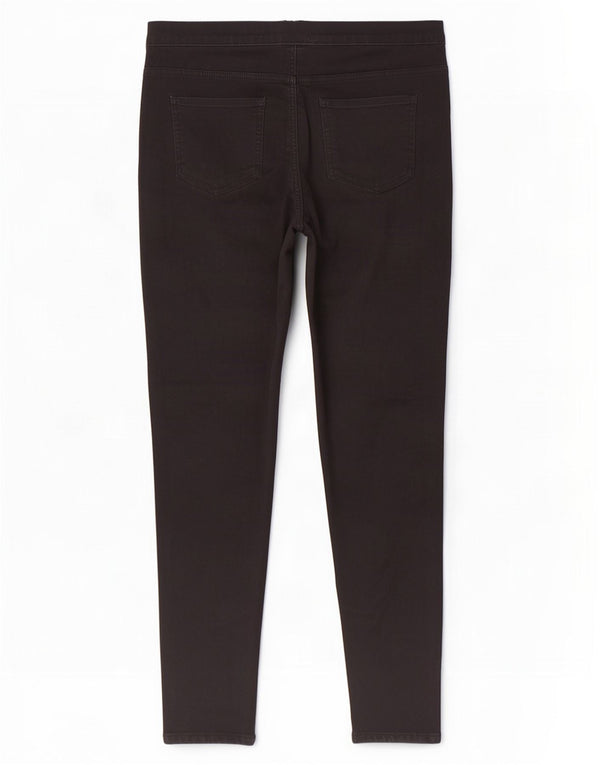 Marks & Spencer ženske jegging traperice UK 16 velike W34 L28 crni pamuk