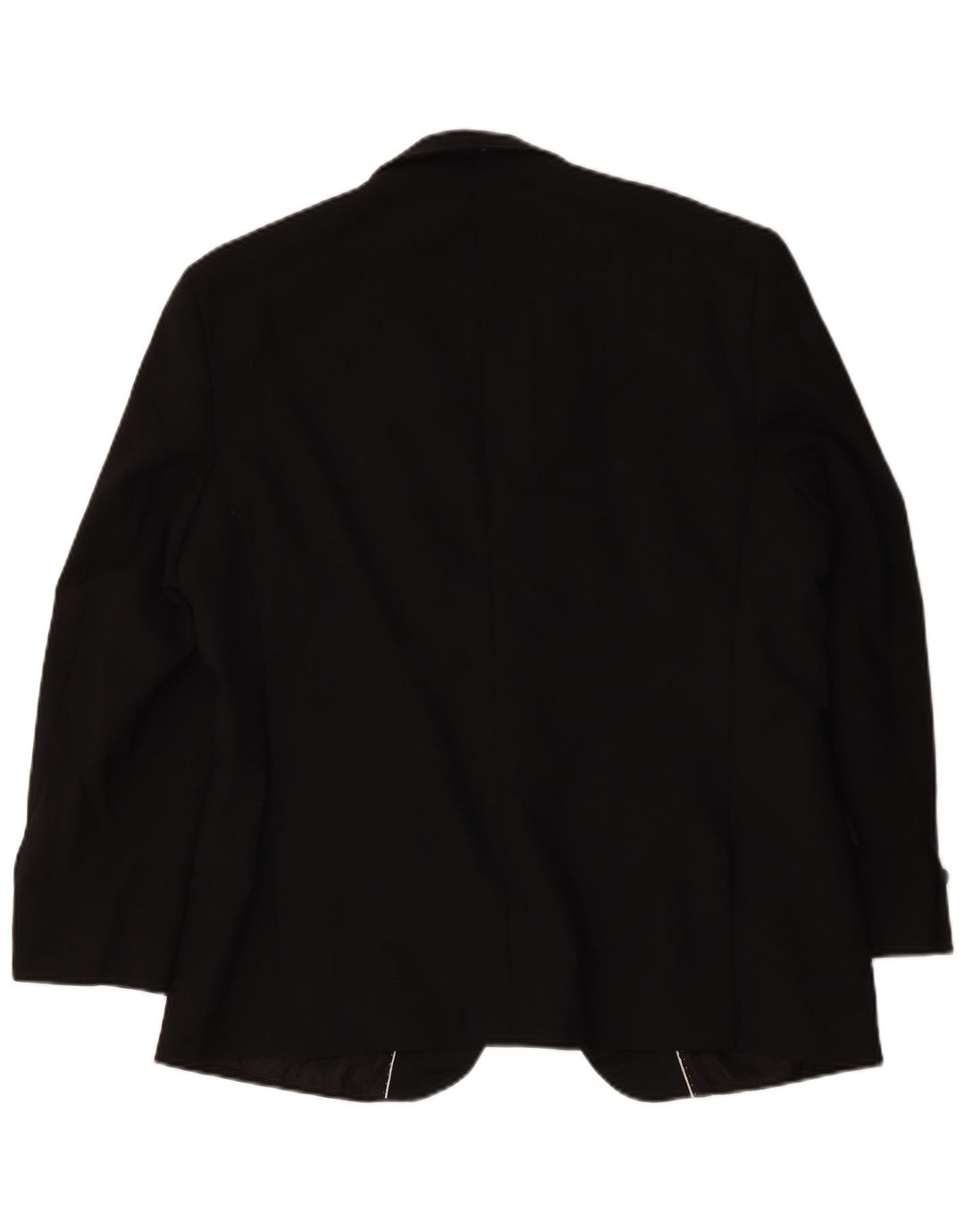 Marks & Spencer muška kratka jakna sako s 2 gumba UK 44 2XL crni poliester