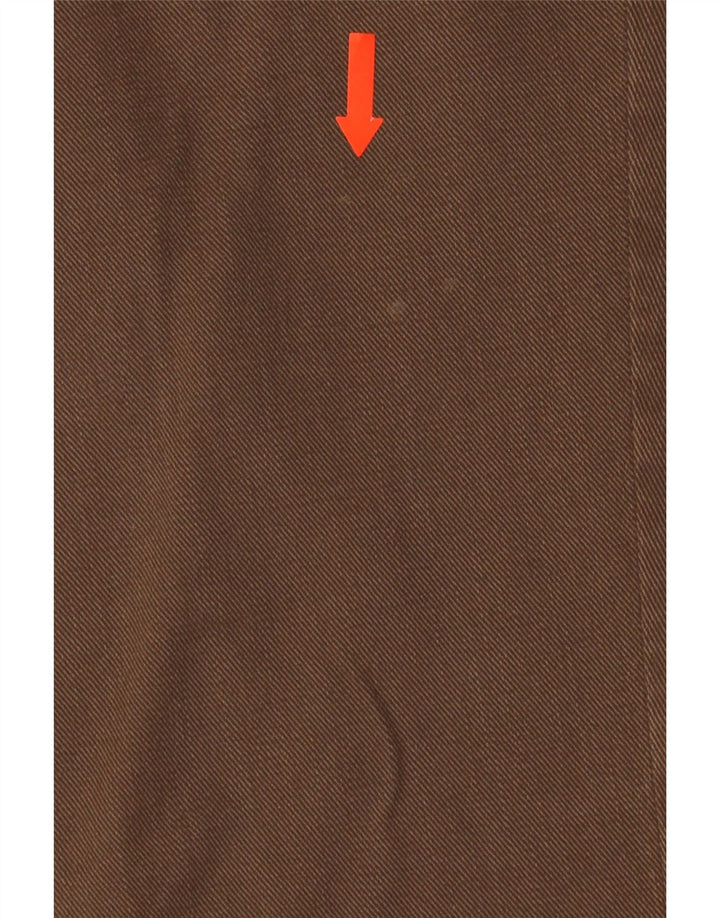 TRUSSARDI Womens Straight Jeans W32 L30 Brown Cotton Vintage Trussardi and Second-Hand Trussardi from Messina Hembry 