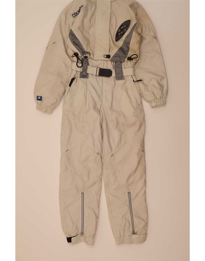 Colmar ženski skijaški kombinezon s kapuljačom IT 46 Large White Colourblock