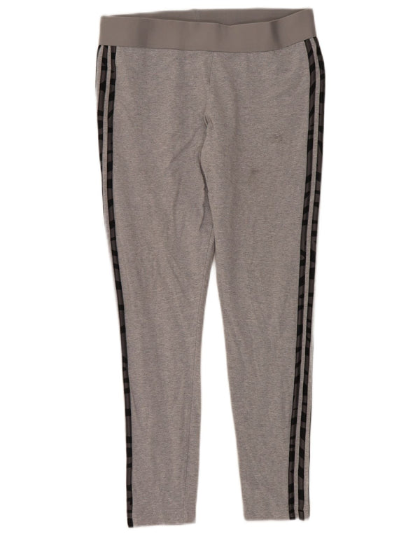 Adidas ženske tajice UK 16/18 velike sive pamučne