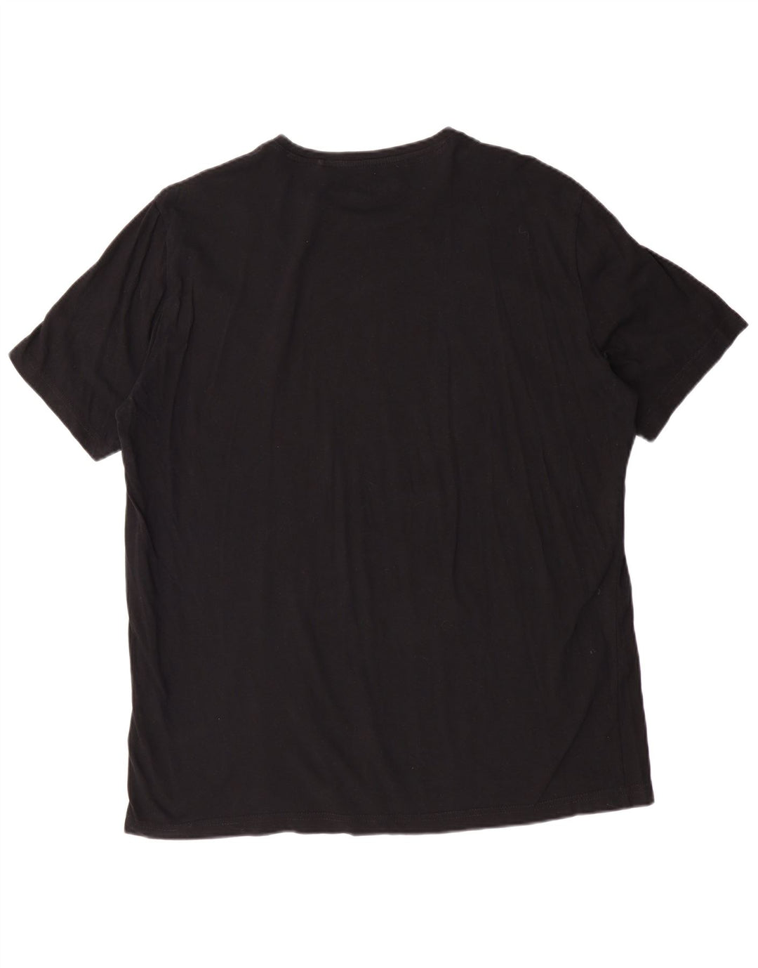 MUSTANG Muška majica s grafičkim motivima XL crni pamuk