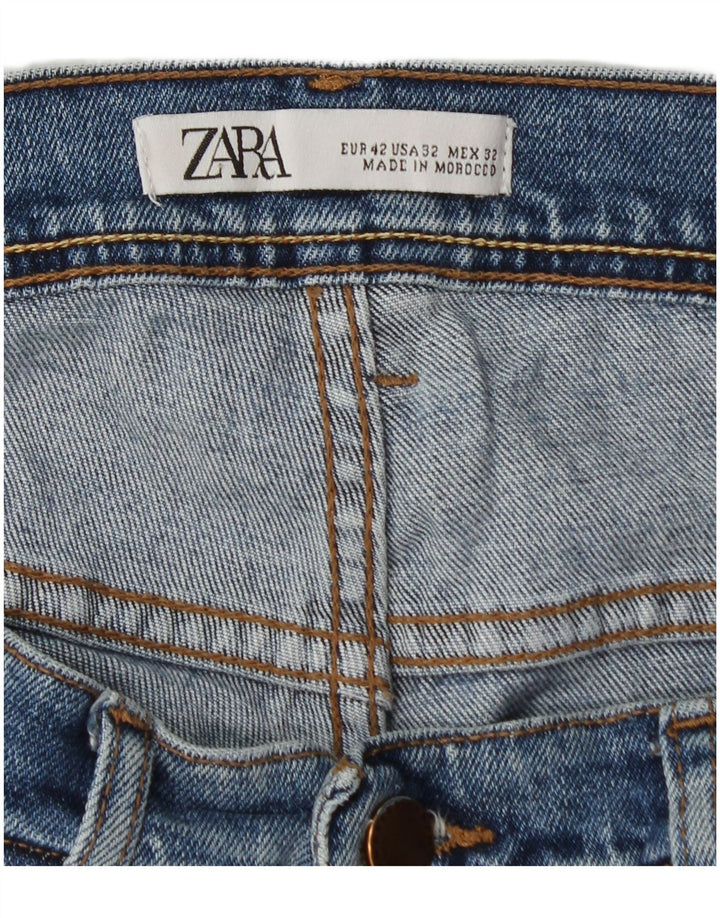 Zara muške uske traperice EU 42 Large W32 L30 Plave